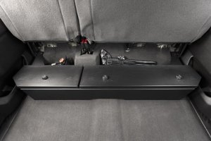Chevrolet Silverado 3500HD Underseat Lockbox - Rear - Tuffy Products - 3-Digit Combination Lock - Black - `20-`25